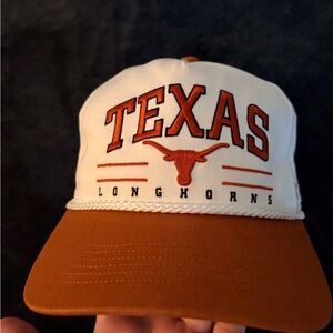 47 Brand Black and White Cap, University of Texas, Longhorns, Men’s Cap